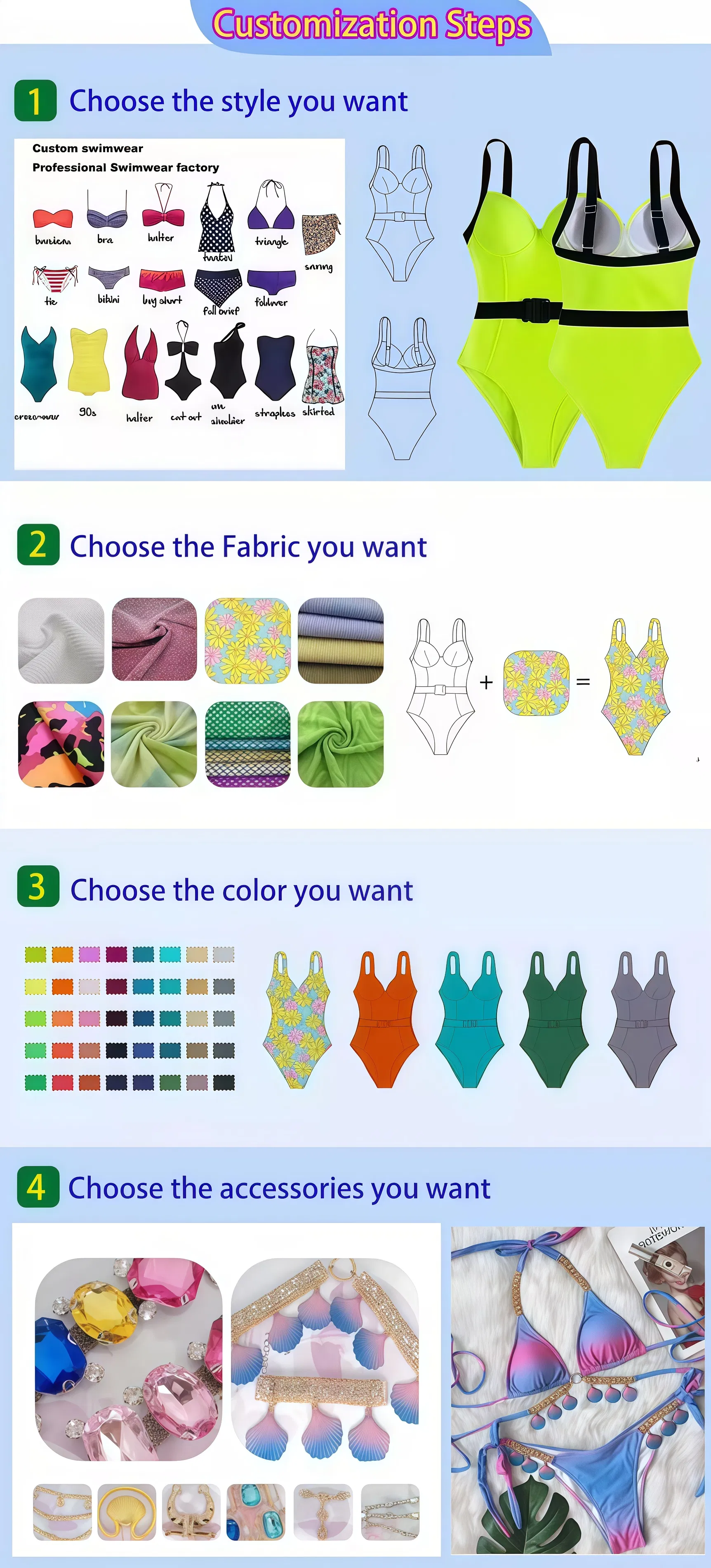 Conjunto de Biquíni Dois Peças Tanga Cintura Alta Controle de Barriga Estampado Moda Praia para Mulheres