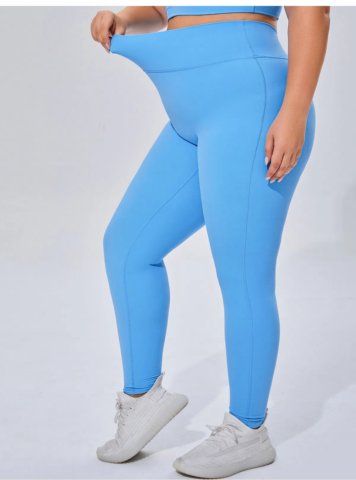 Conjunto de Roupas Femininas Personalizadas, Sutiã Esportivo, Leggings, Roupas de Yoga, Tamanho Plus 2piece