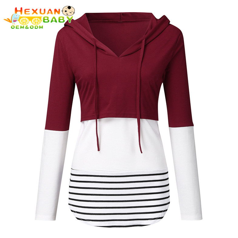 Roupas de maternidade longas e elegantes para amamentação, mulheres grávidas, vestido elegante, fábrica na China, roupas de maternidade femininas