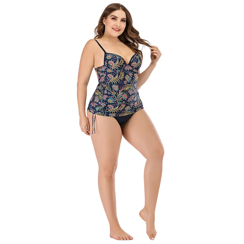 Moda Praia Triangular Conservadora Sexy para Mulheres em Tamanhos Grandes Atacado