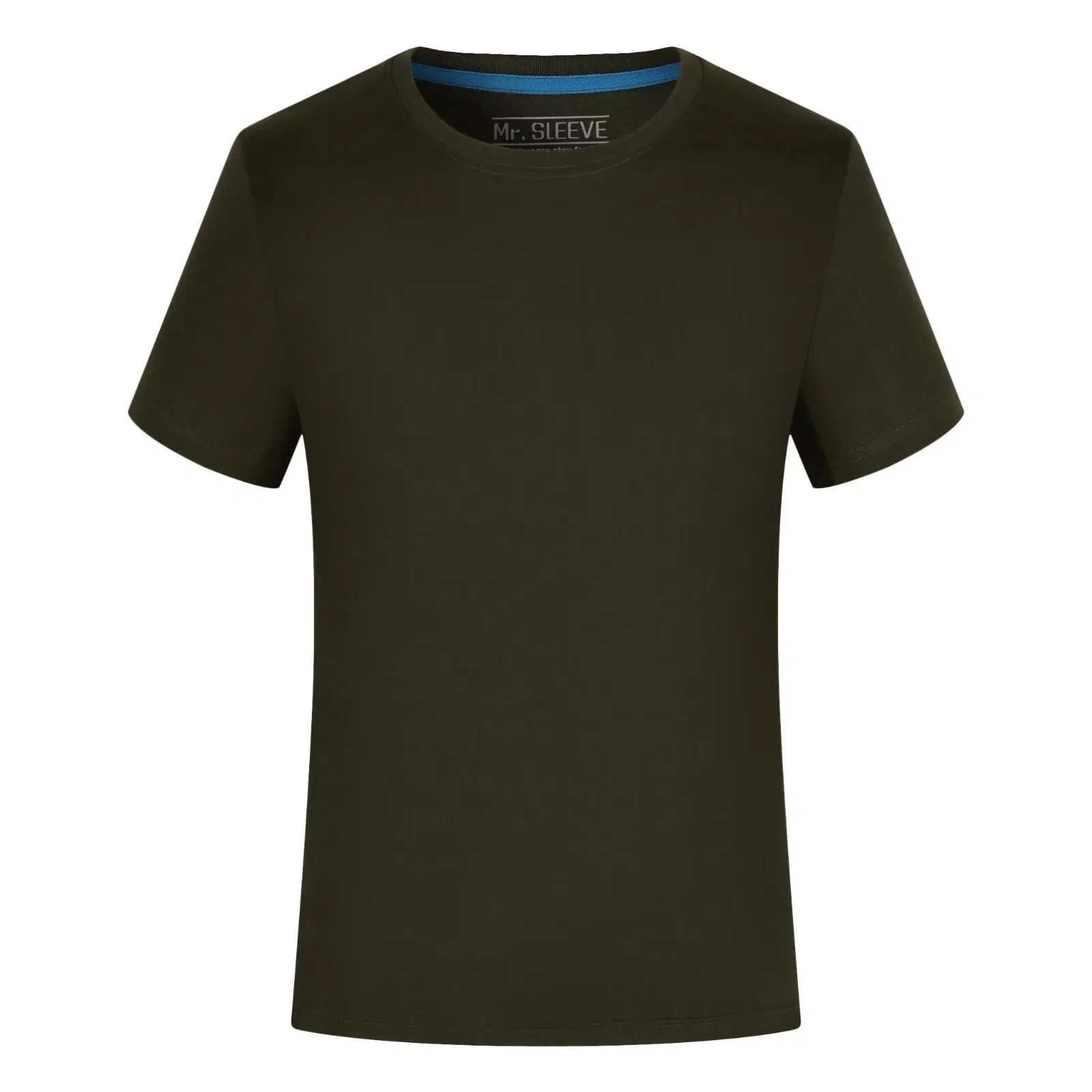 Camisetas de Algodão Sólidas Masculinas de Manga Curta Moda Marca Tendência Branca Preta Roupas Camisetas Femininas Produtos Personalizados Roupas