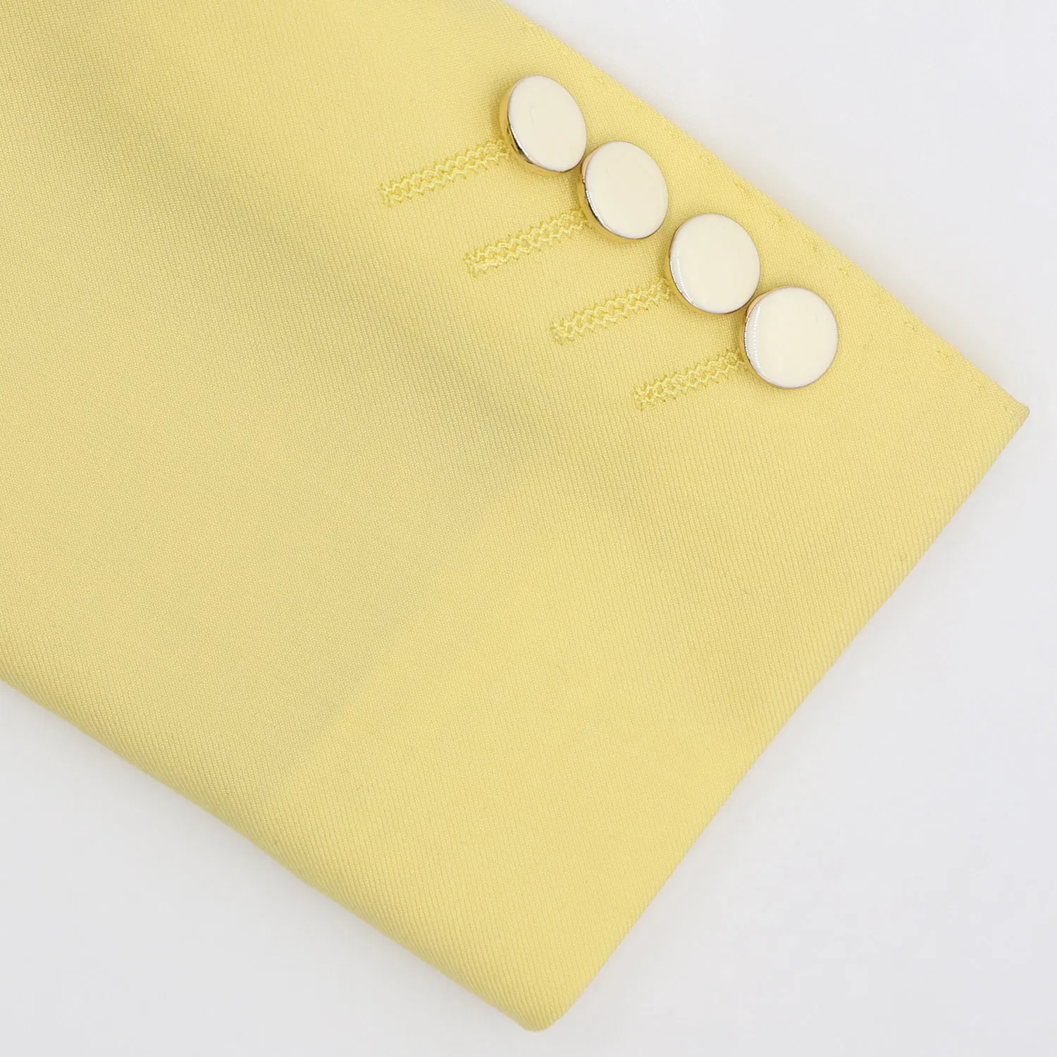 Conjuntos Femininos Modernos de Comprimento Cropped com Padrão Estiloso, Feitos sob Medida para a Moda Corporativa Urbana