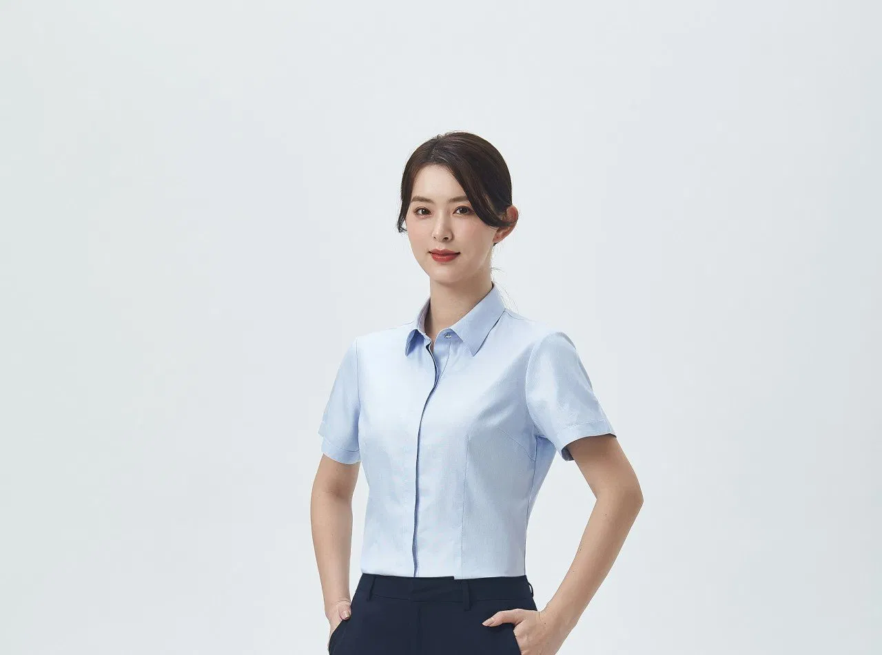 Camisa de Trabalho Feminina Elegante