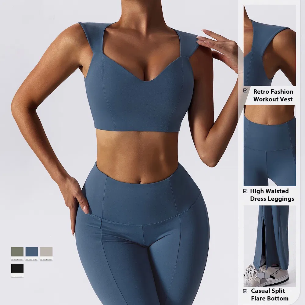 Roupas de treino de pilates para mulheres