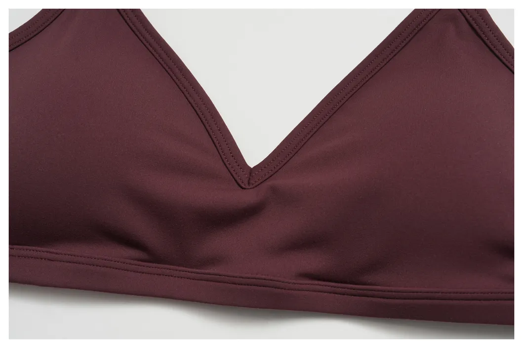 Calças Cropped Largas e Soltas, Top de Yoga com Decote em V, Roupas Femininas, Moda, Roupas Casuais para Esportes