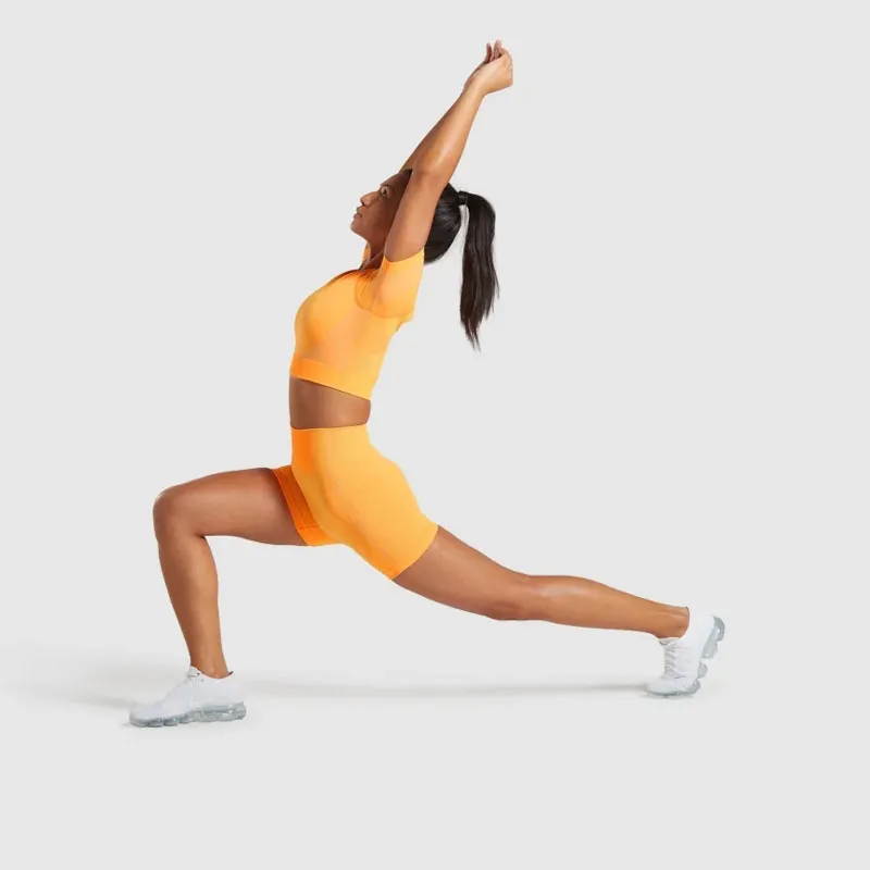 Conjunto de Roupas de Esporte Sexy para Mulheres, Conjunto Curto de Yoga, Roupas de Yoga, Roupas de Esporte para Mulheres
