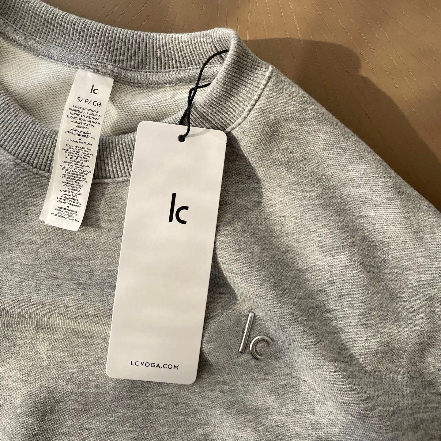 Logotipo Personalizado Al0 Roupas Femininas Moletom Feminino de Caimento Solto com Gola Redonda