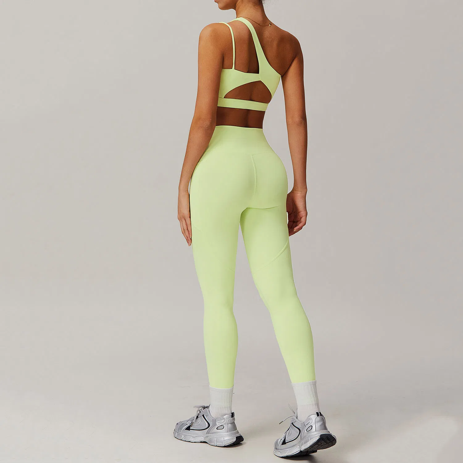Conjuntos de Roupas de Treino Comprimidas com Logo Personalizado, Sutiãs Esportivos, Yoga, Roupas Ativas para Academia, Vestuário Fitness para Mulheres