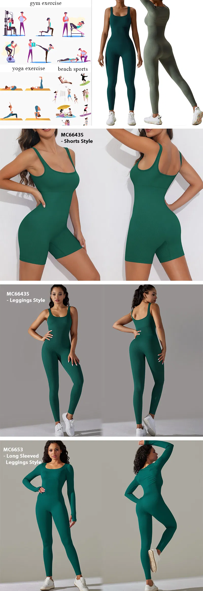 Body de yoga inteirico de alta elasticidade