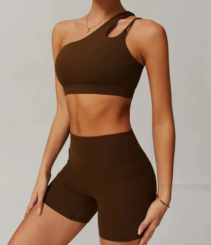 Conjuntos de Roupas de Treino Comprimidas com Logo Personalizado, Sutiãs Esportivos, Yoga, Roupas Ativas para Academia, Vestuário Fitness para Mulheres