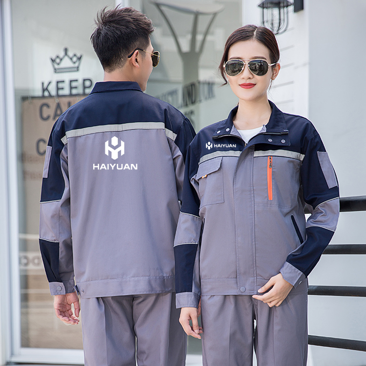 Roupas de Trabalho em Poliéster e Algodão Personalizadas para Homens e Mulheres, Vestuário de Segurança Industrial