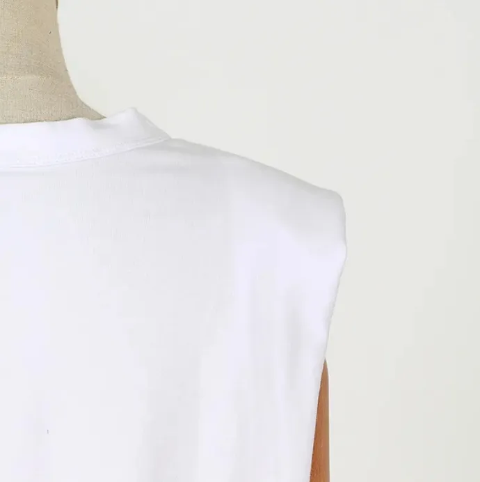 Camiseta solta de algodão personalizada para mulheres, roupas femininas em tamanho grande