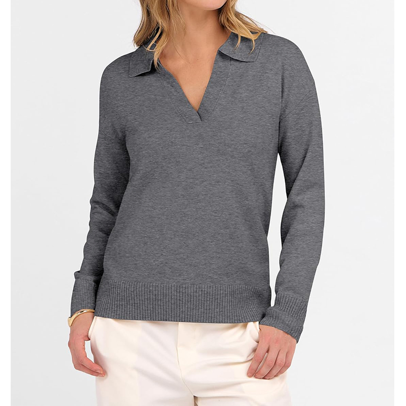 Suéter Feminino Tendência Moda de Rua com Opções de Logotipo Personalizado Disponíveis