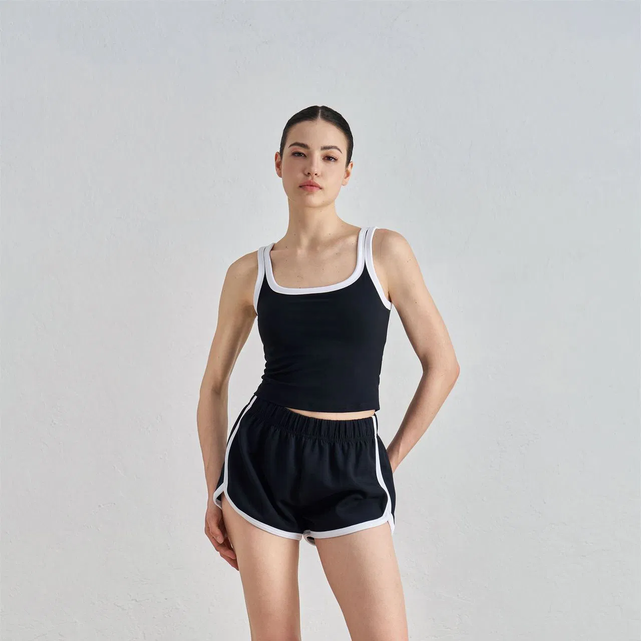 Roupas Ativas Femininas Personalizadas com Logo, Respirável, Verão, Cintura Alta, Roupas de Yoga, Fitness, Esportivas, Treino, Academia