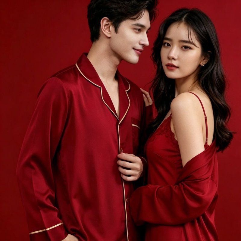 Conjunto de Loungewear Silky Confortável para Casa para Mulheres para Uso Diário e Sono