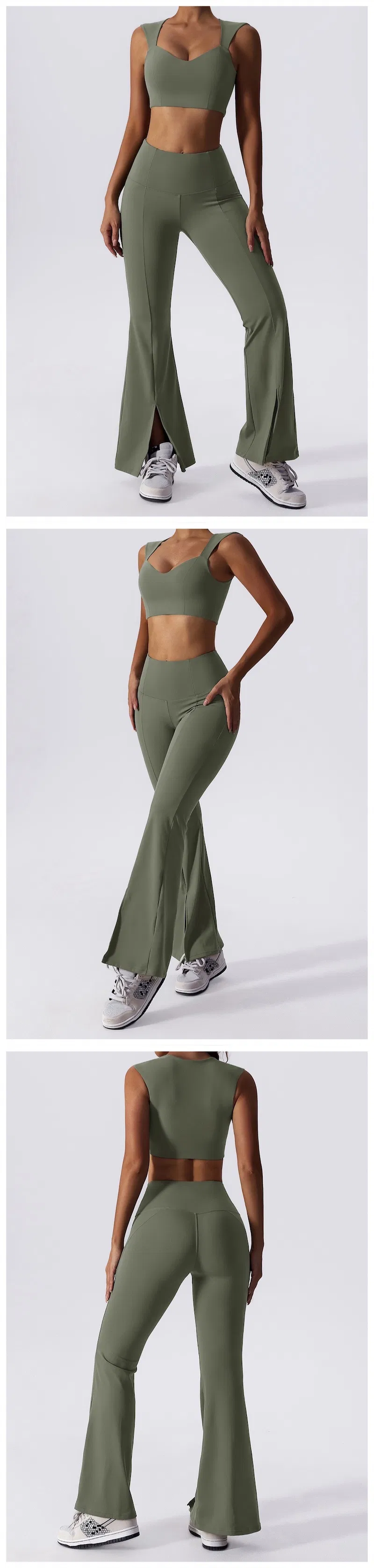 Roupas de treino de pilates para mulheres