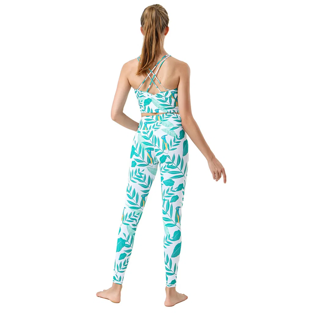 Conjuntos de Yoga Personalizados Roupas de Ginástica Fitness para Mulheres