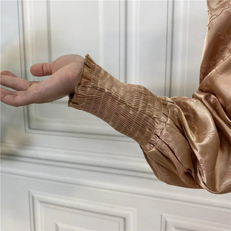 Novo Vestido Abaya Longo Feminino em Patchwork para Muçulmanas