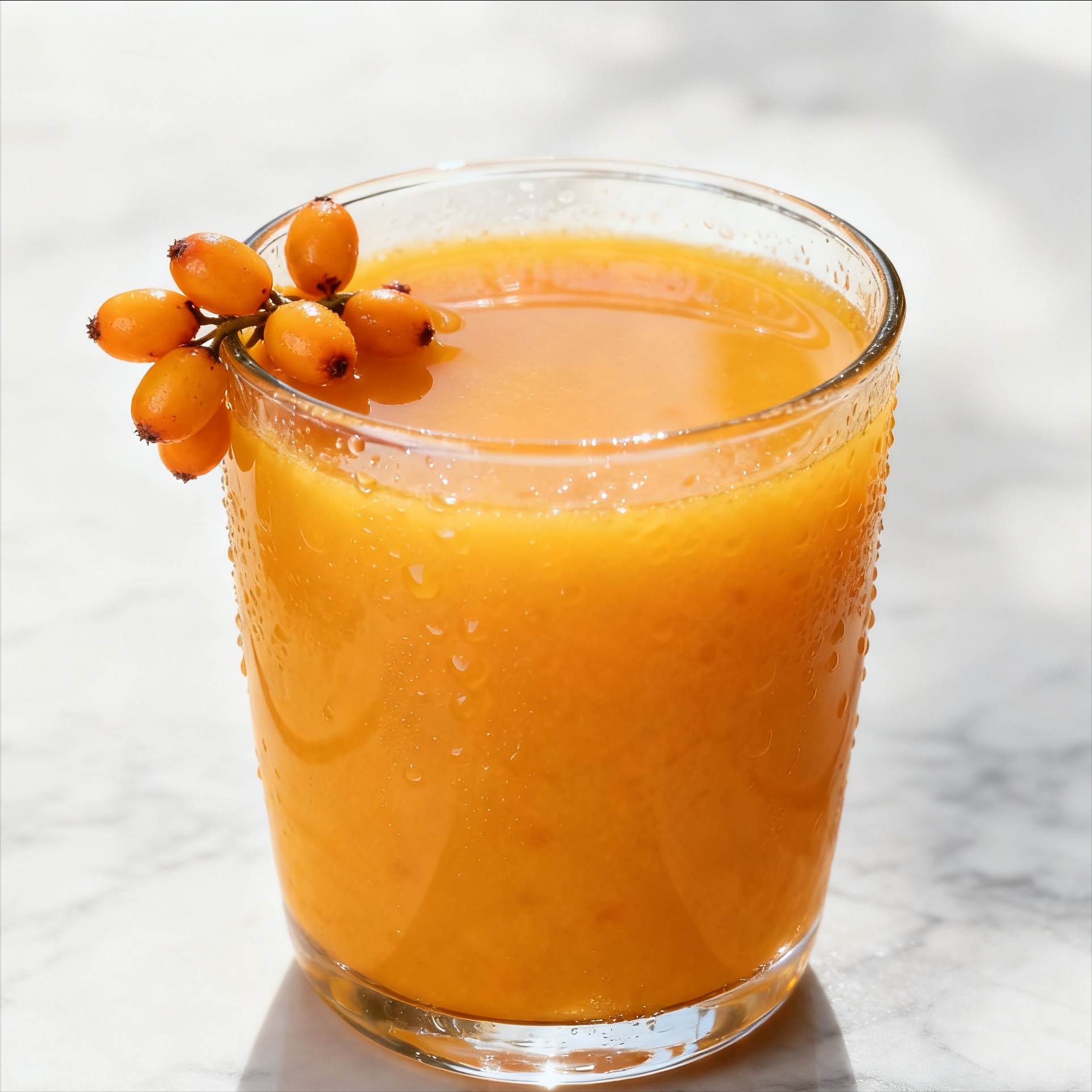 Sea-buckthorn process