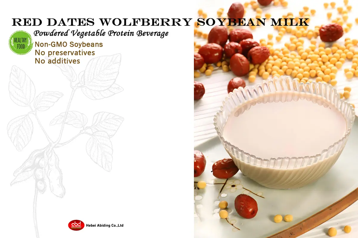 Fruit flavor soybean milk