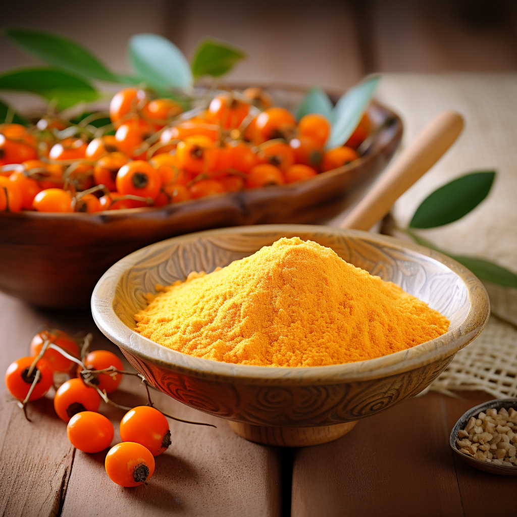 Sea-buckthorn process