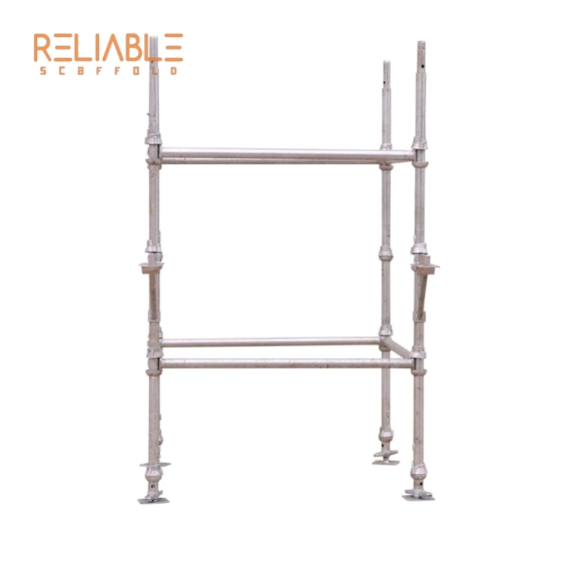 Reliable Industrial Grade Steel Cuplock System Top Bottom Cup with Ledger Blade