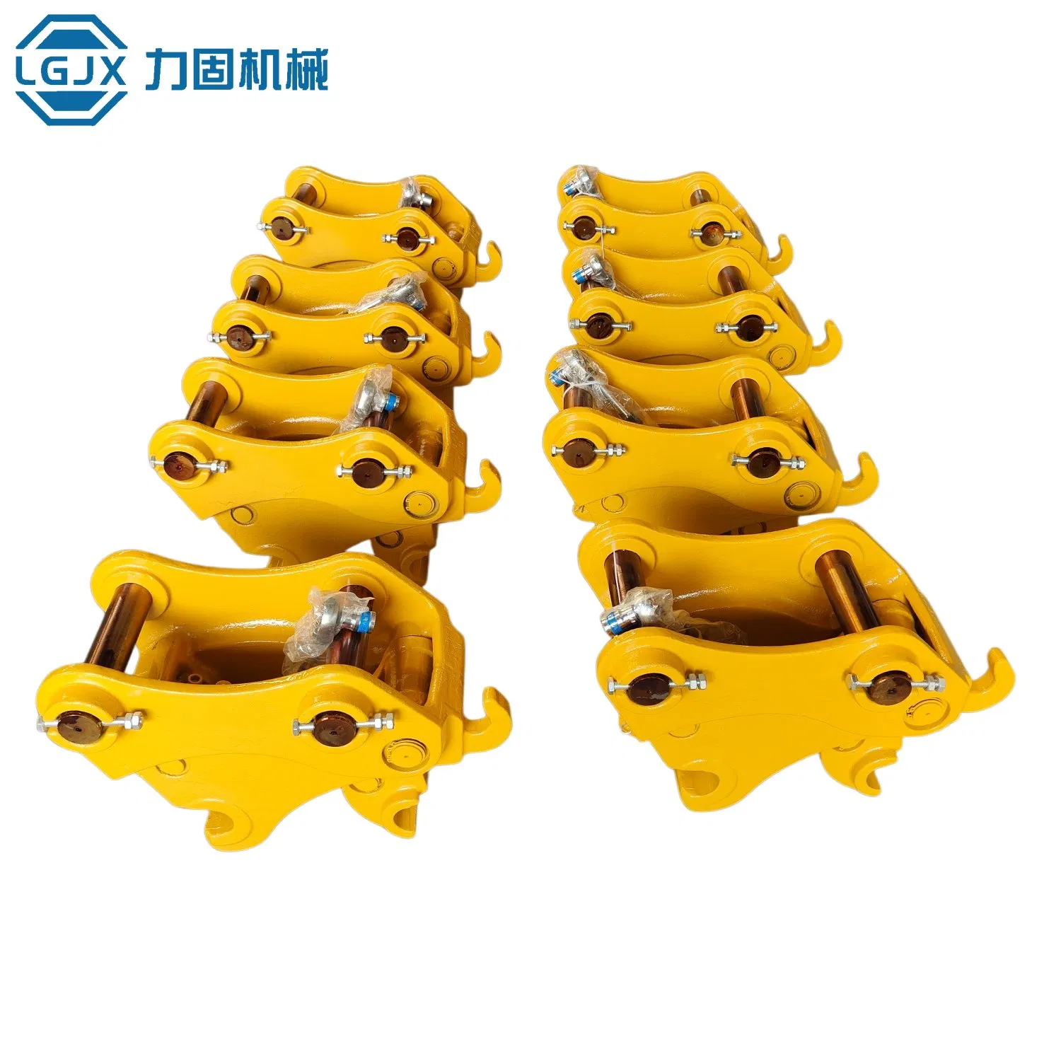 Heavy-Duty Cast Excavator Quick-Release Coupler with Customizable Colors
