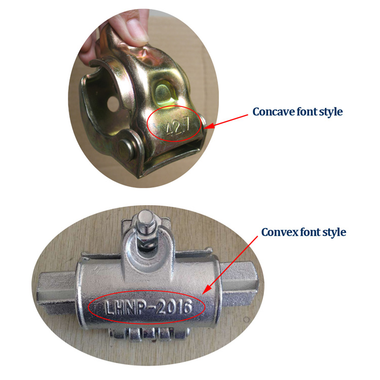 Scaffolding Plank Board Retaining Clamp Mark