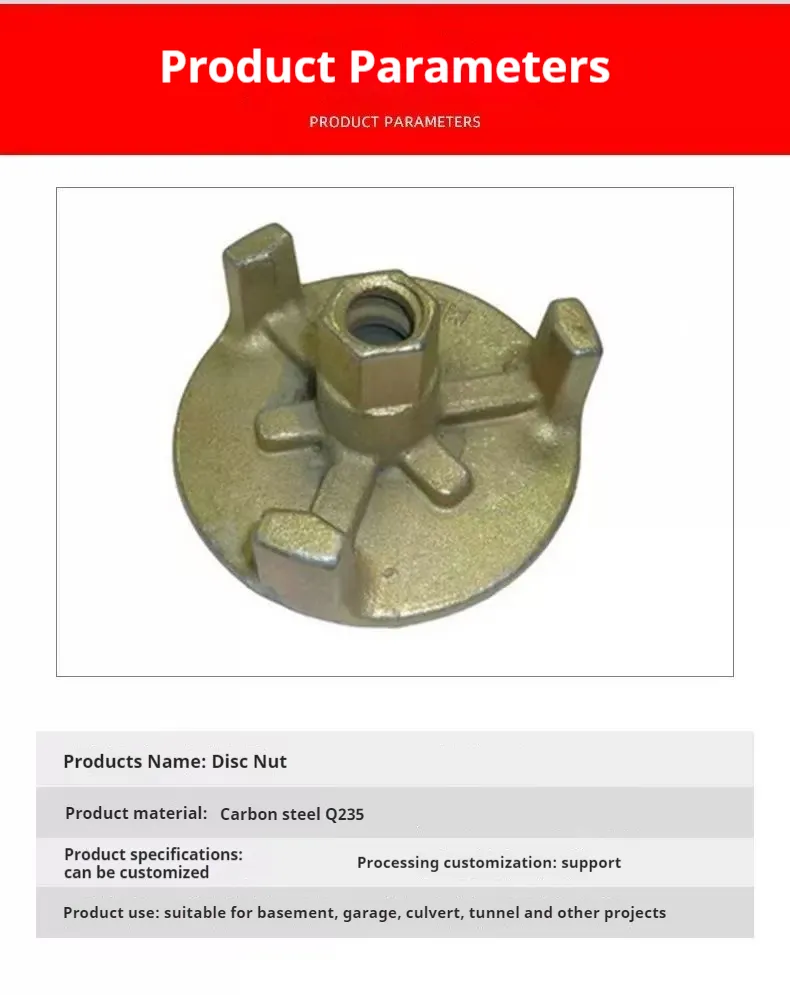 Formwork Nut 3