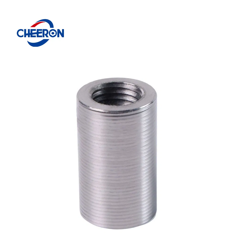 Heavy-Duty Thread Coupler Reinforcing Rebar Splicing Coupler with Lock Nut for Sale