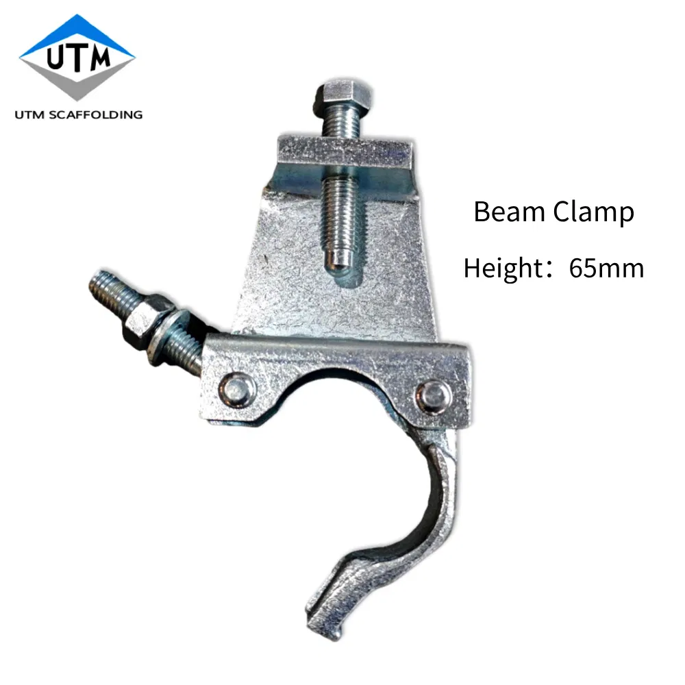 Construction Building Material Steel BS1139 British Beam Clamp Scaffolding Gravlock Coupler Girder Coupler