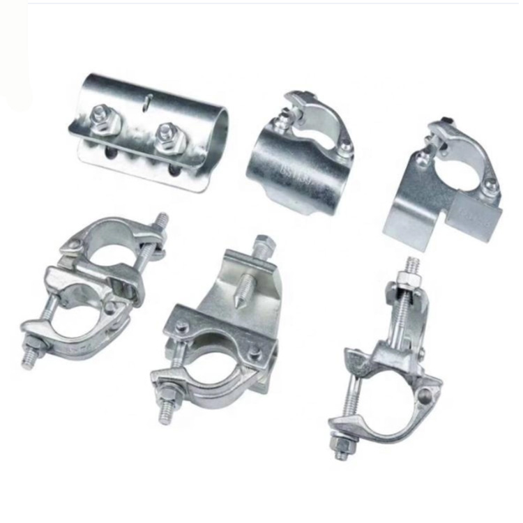 Scaffold coupler close-up