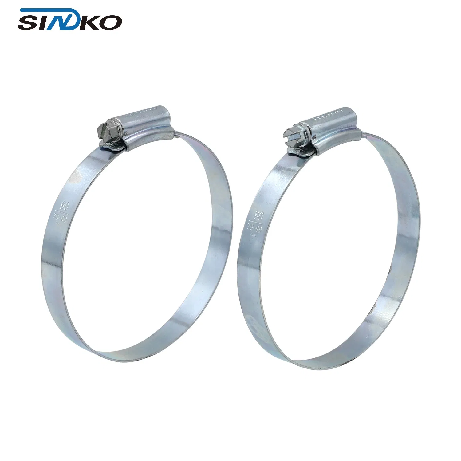 Adjustable Stainless Steel British Type Hose Clamp with Swivel Clamp Structure