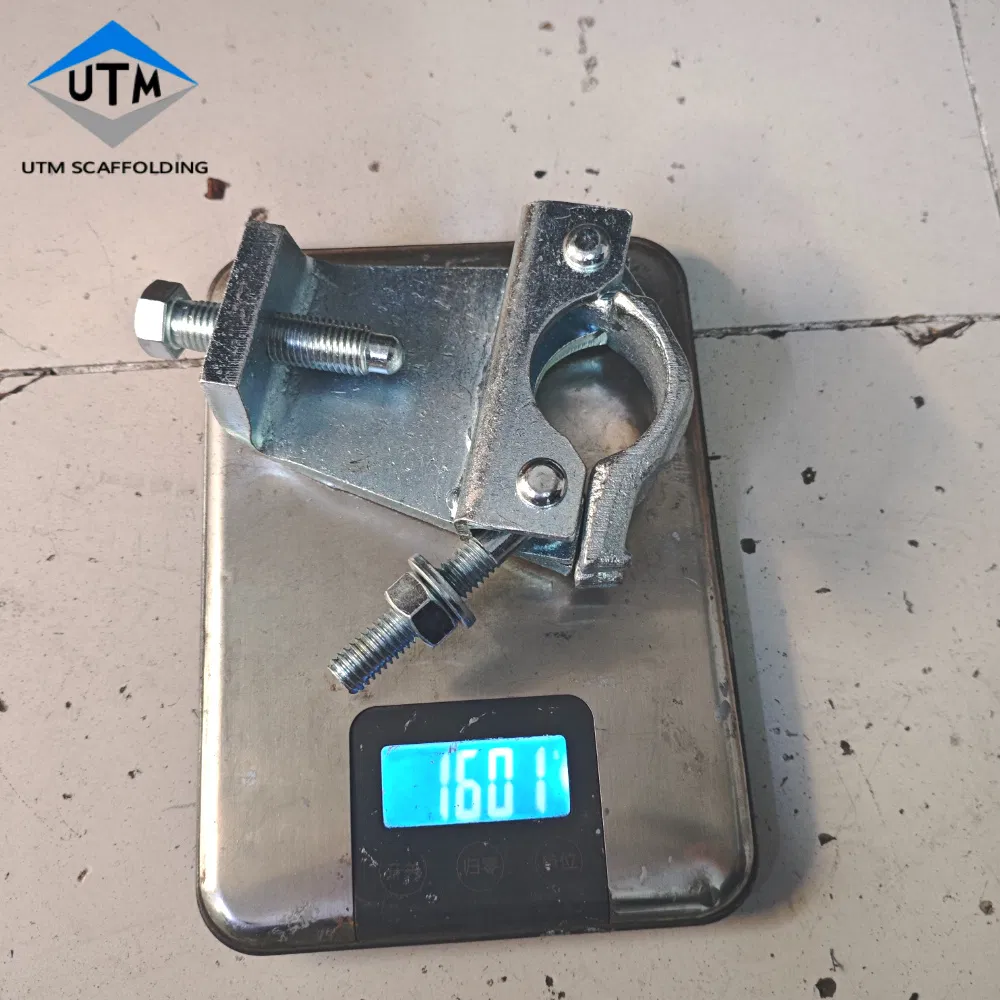 Construction Building Material Steel BS1139 British Beam Clamp Scaffolding Gravlock Coupler Girder Coupler