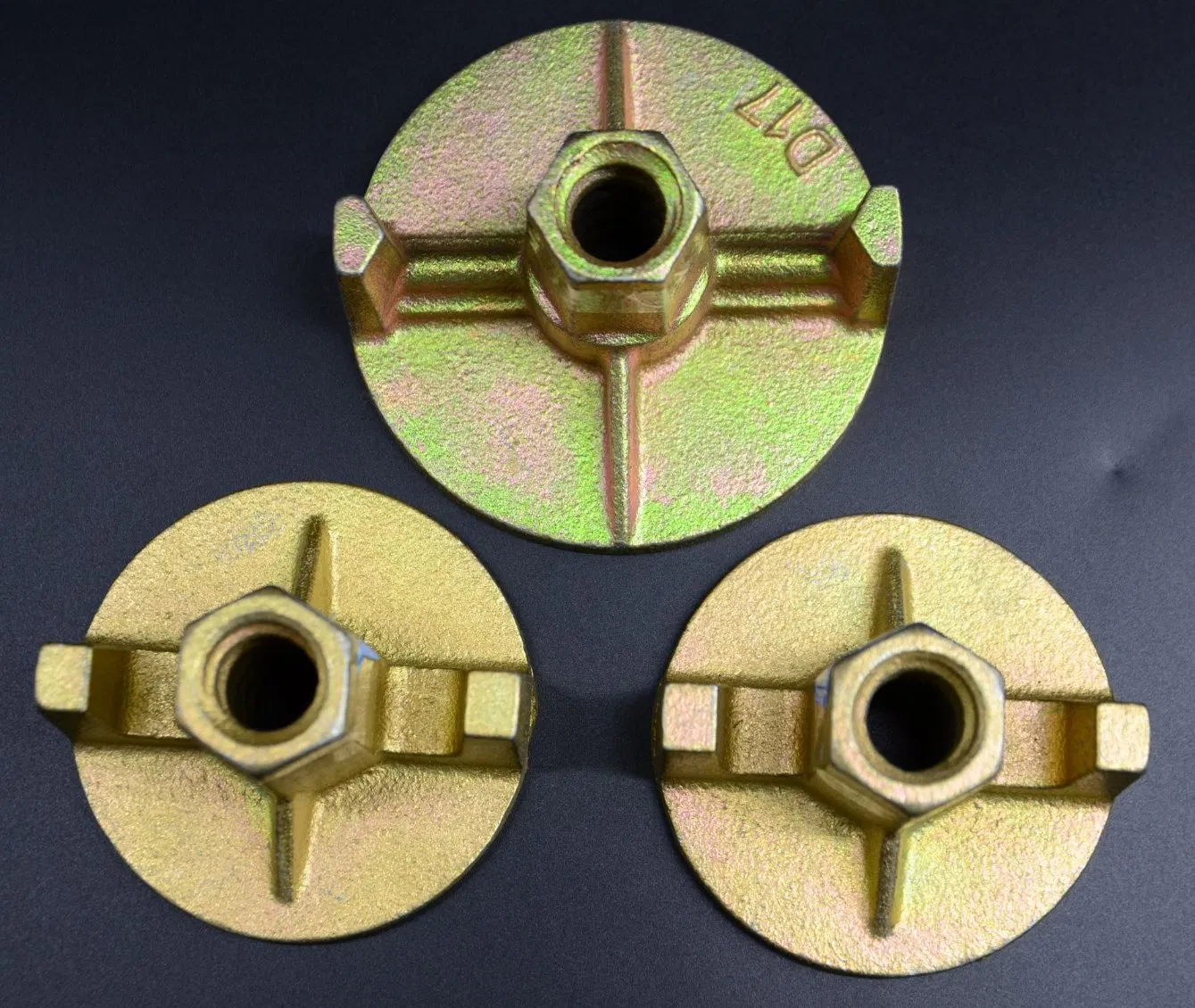 Formwork Tie Nut Galvanized Cast Iron Tie Rod Formwork Anchor Wing Nut