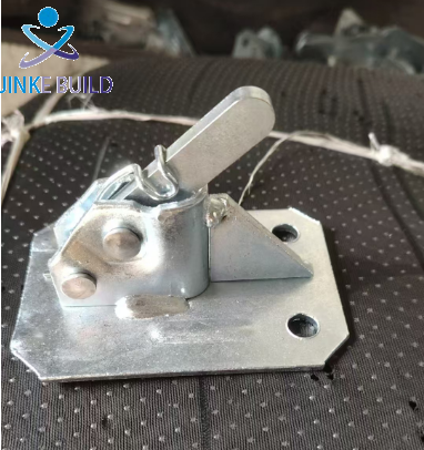 Galvanized Steel Scaffolding Plank Clamp | Scaffold Board Retaining Clamp EN74
