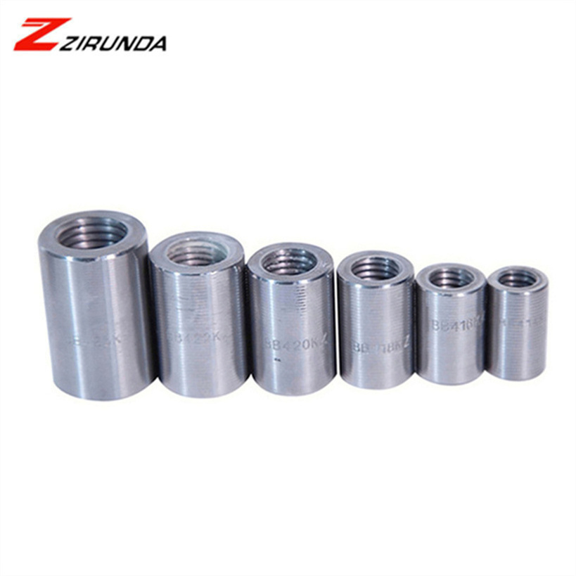 Heavy-Duty Straight Thread Rebar Couplers - High-Precision Machining