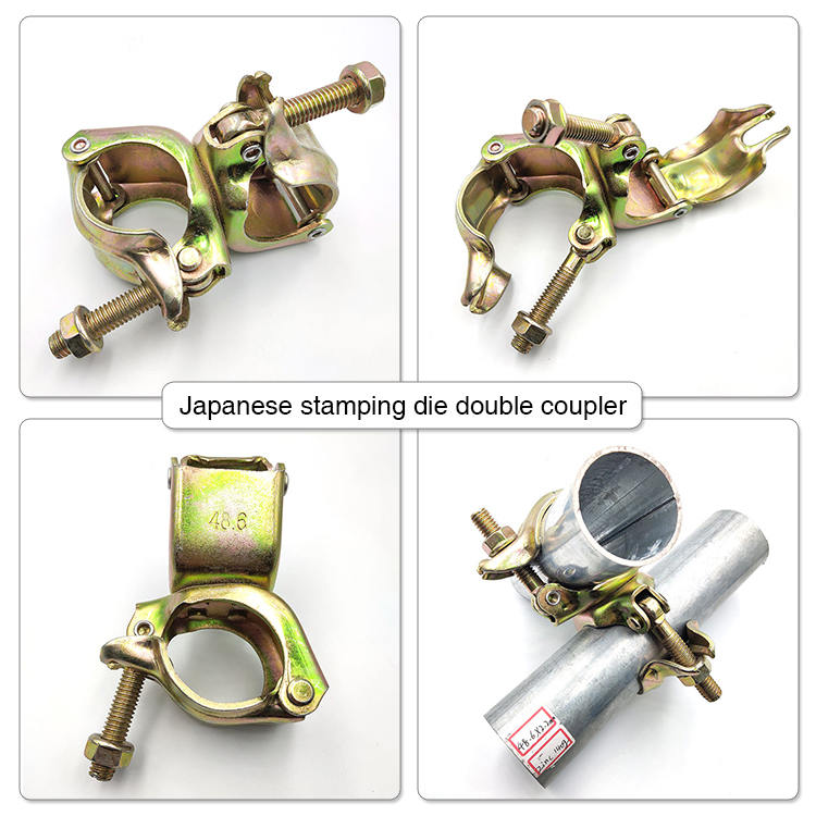 Scaffold coupler side view