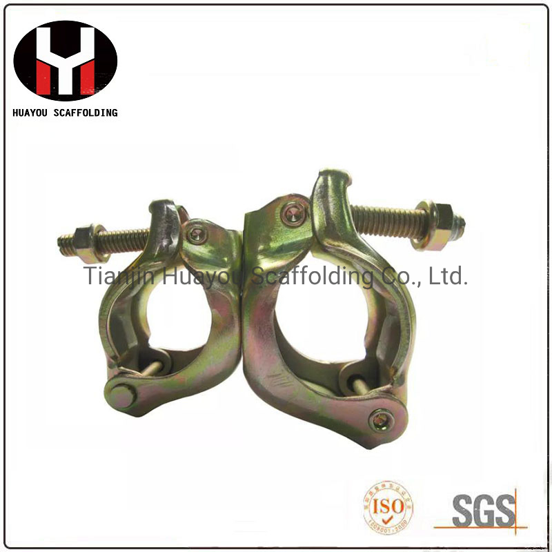 Steel Double Coupler/Fixed Clamp/Right Angle Coupler for German/Layher Scaffolding System