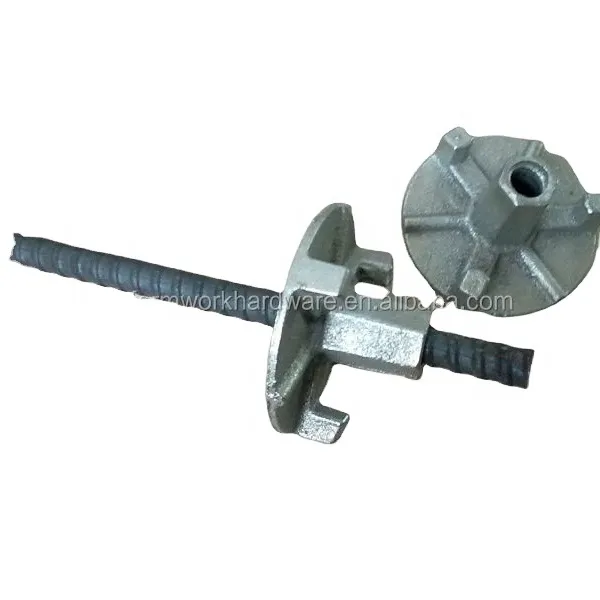 Formwork Tie Rod System Wing Nut Anchor Nut 15mm 17mm