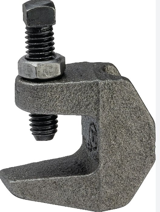 China Carbon Steel Side Beam Clamp for Semistic Bracket Supplier