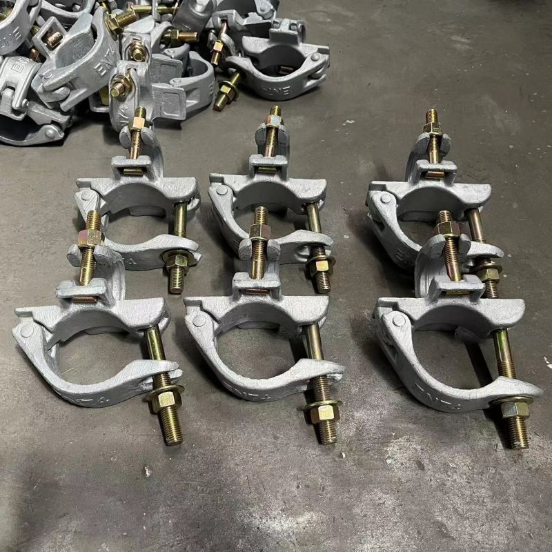 Manufacturer of German Type Scaffolding Drop Forged Double Coupler 48mm by 60mm Size