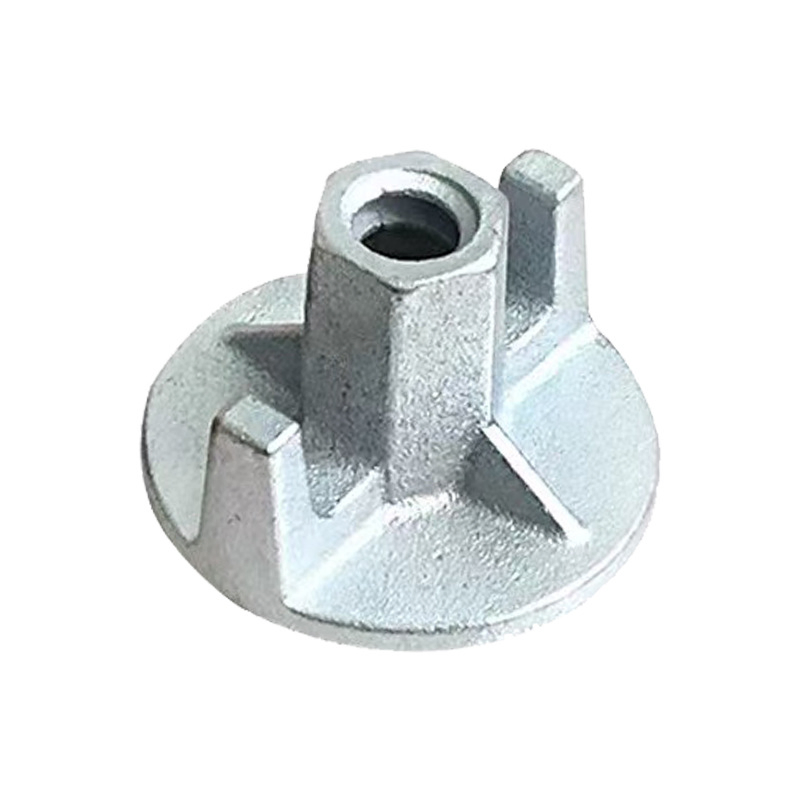 Customized Three-Claw Circular Tie Rod Wing Anchor Nut for Construction Concrete