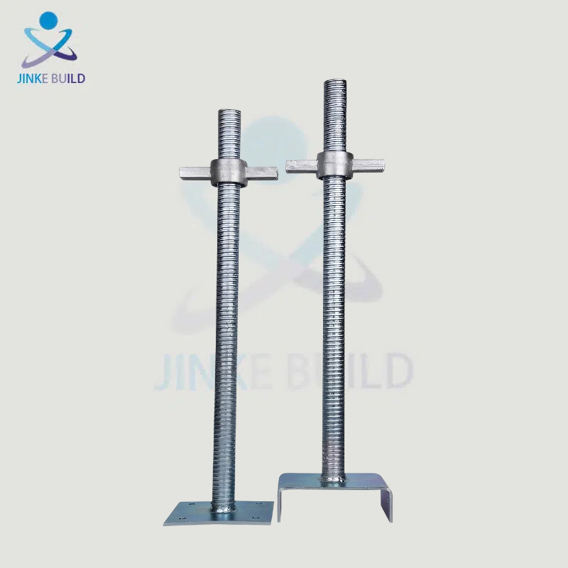 Scaffolding Formwork U Head Jack Base &amp; Screw Base Jack with Nut