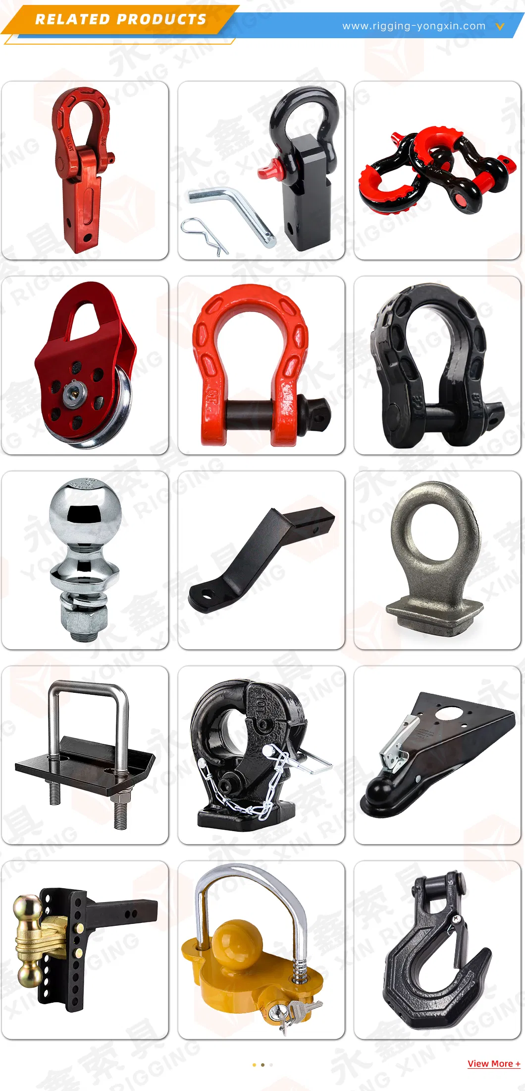 Heavy Duty Forged off Road Hitch Coupler 3500lbs