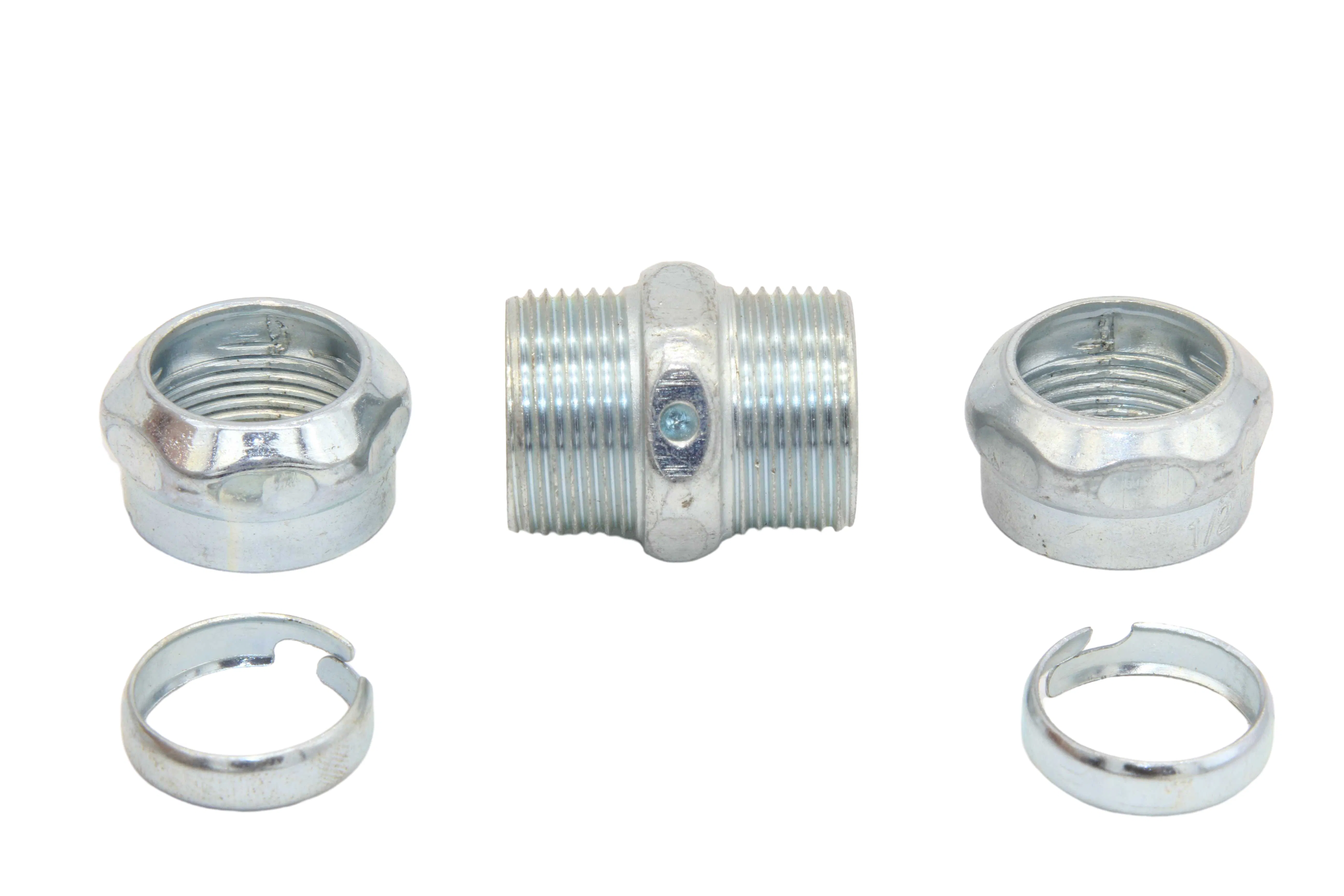 China Origin EMT Pipe Fitting Terminal Coupler