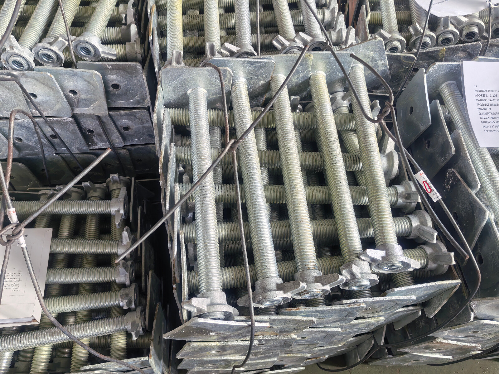 Scaffolding Formwork U Head Jack Base &amp; Screw Base Jack with Nut