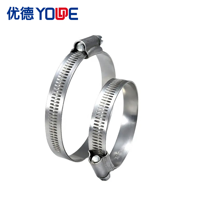 Customized 12mm British Type Cord Clamp Stain Steel Galvanized Adjustable Swivel Clamp for Clipper Hose Metric Inch Measurement