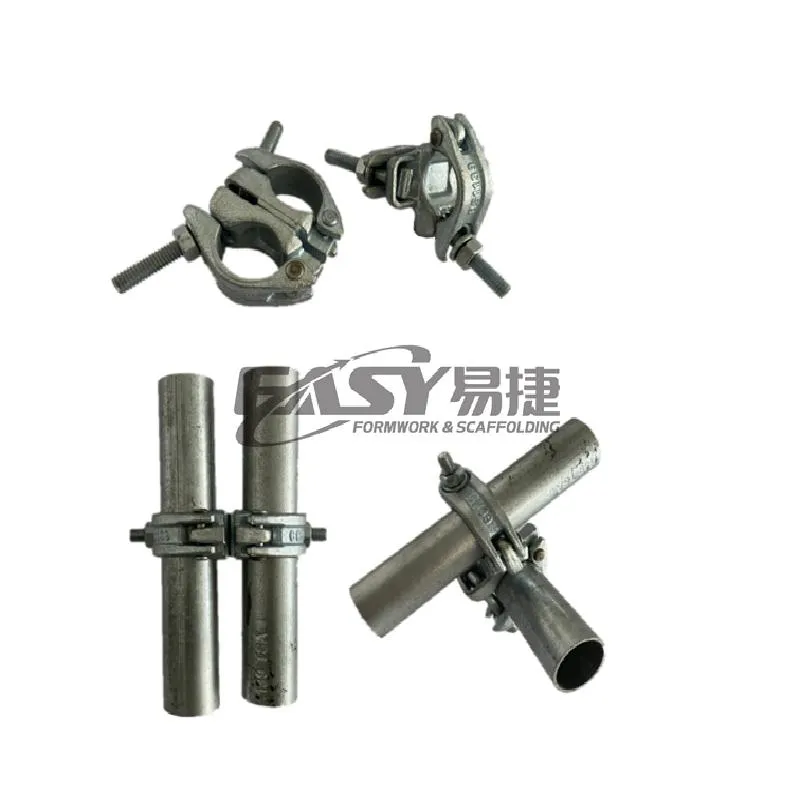 Easy British Type BS1139 Drop Forged Swivel Coupler Double/Fixed Clamp