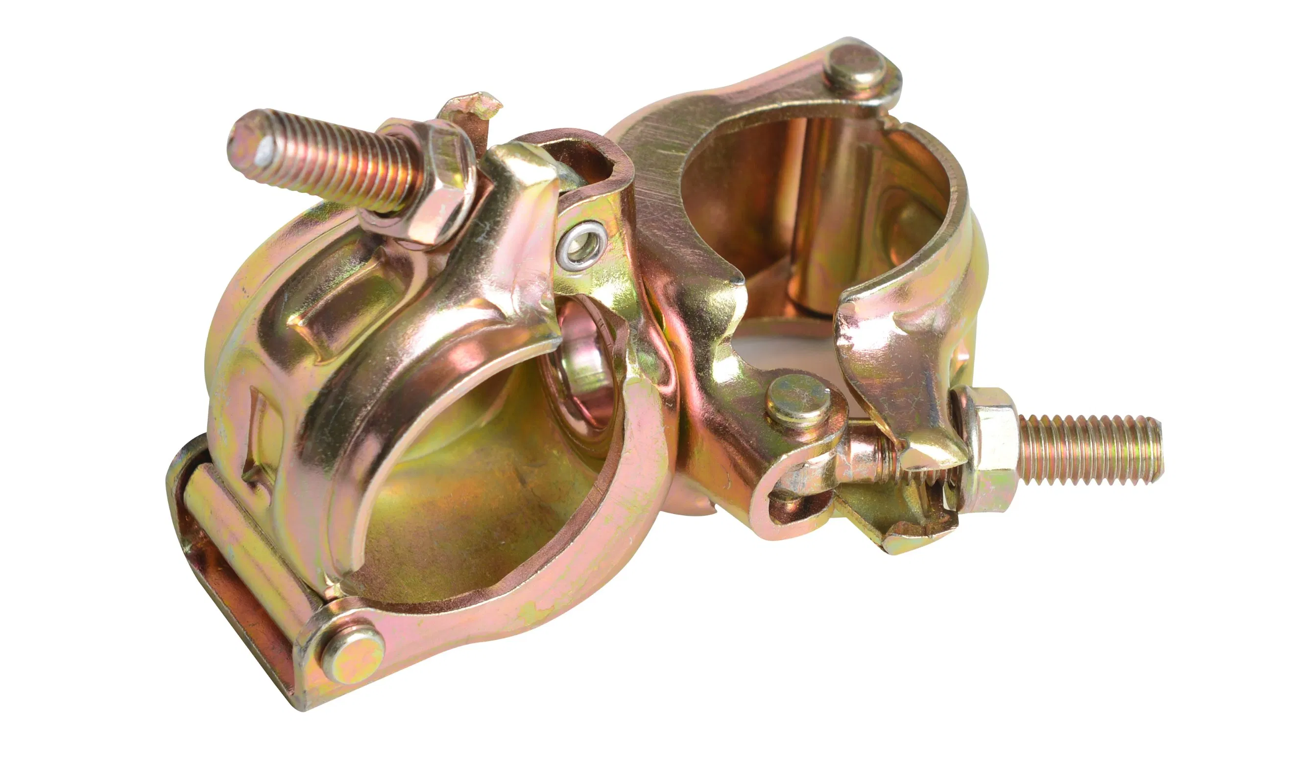 Scaffolding Durable Pressed Steel Pipe Clip Fixing Pressed Double Coupler
